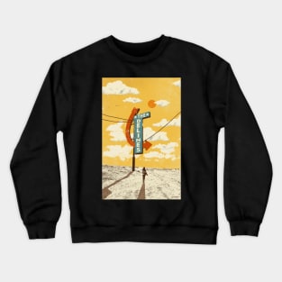 THE DELINES - Official Merch Poster Crewneck Sweatshirt